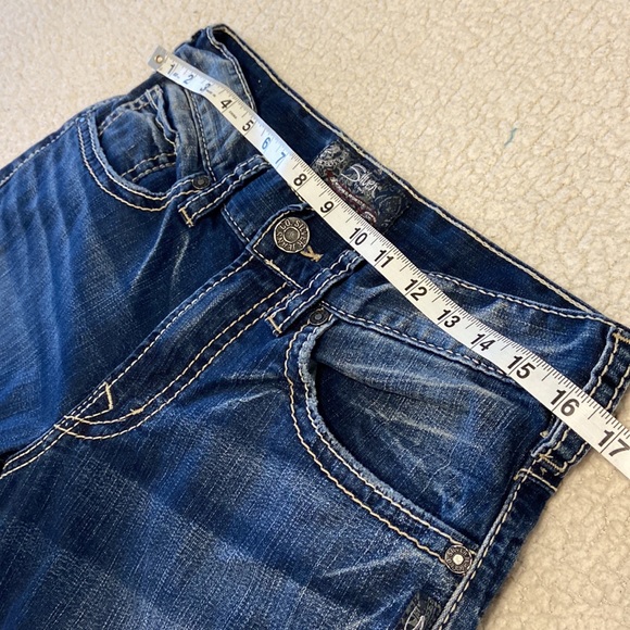 Silver Jeans - Mens - Zac Regular Boot Fit -Dark Wash - Size 31 x 30” - EUC - Picture 8 of 9